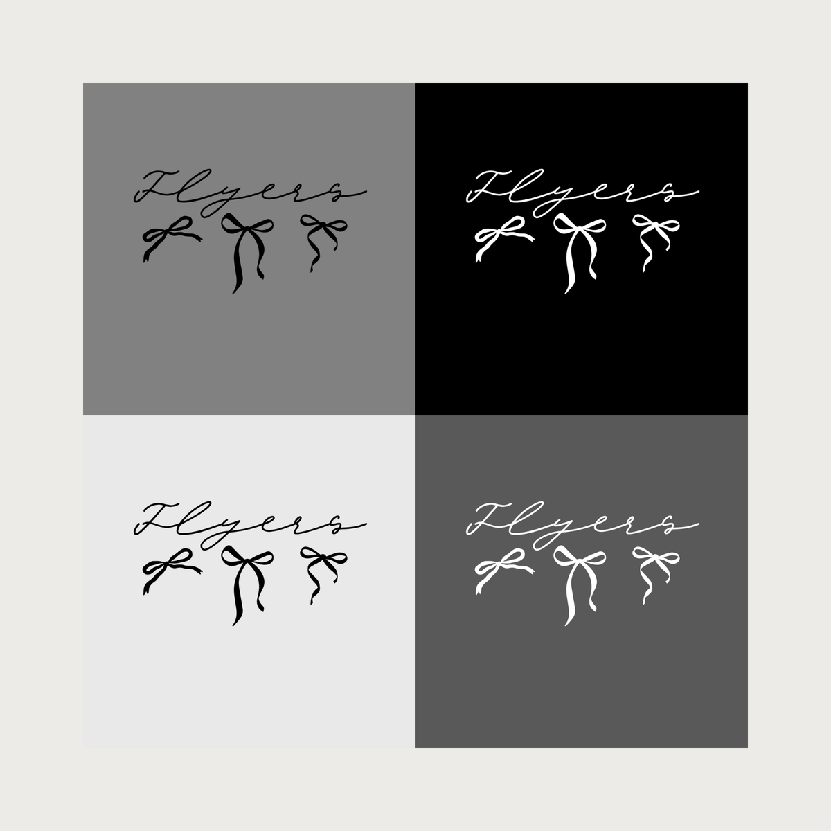 Flyers Bows