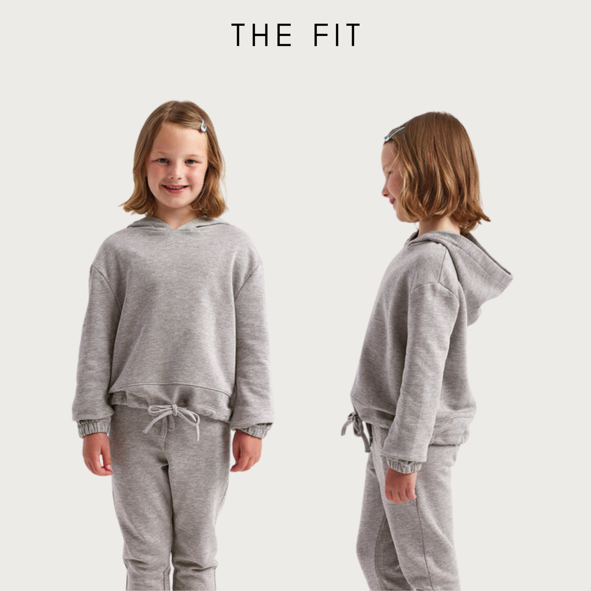 Girls Tie Waist Hoodie