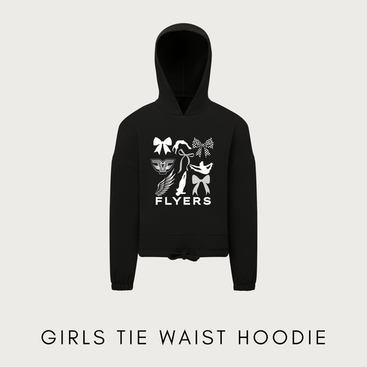 Girls Tie Waist Hoodie